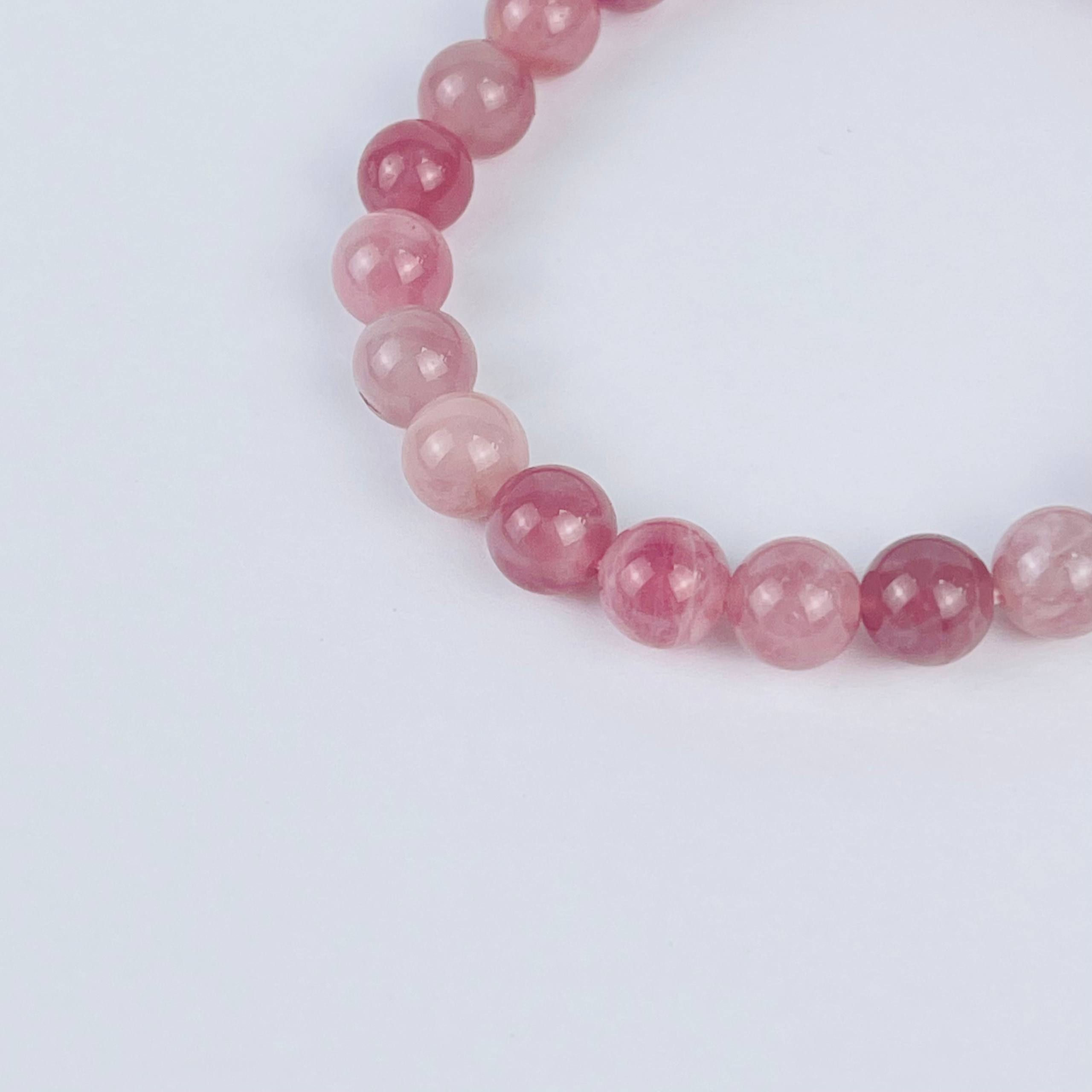 Радуга Самоцветов Браслет из мадагаскарского Розового кварца