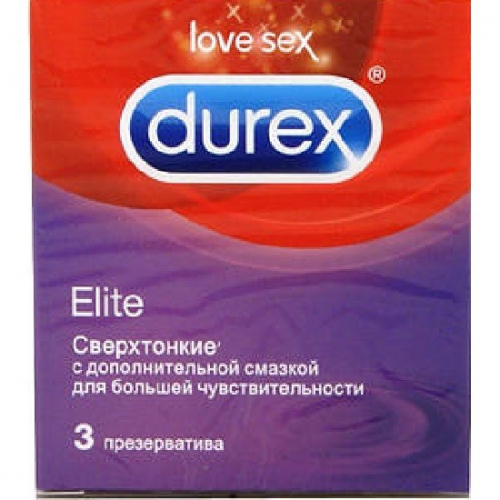 Презервативы Durex Elite сверхтонкие