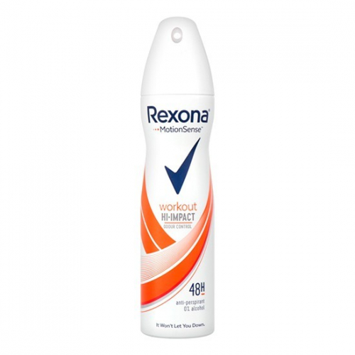 Rexona дезодорант спрей Workout высокоэффективный контроль запаха антиперспирант 150 мл