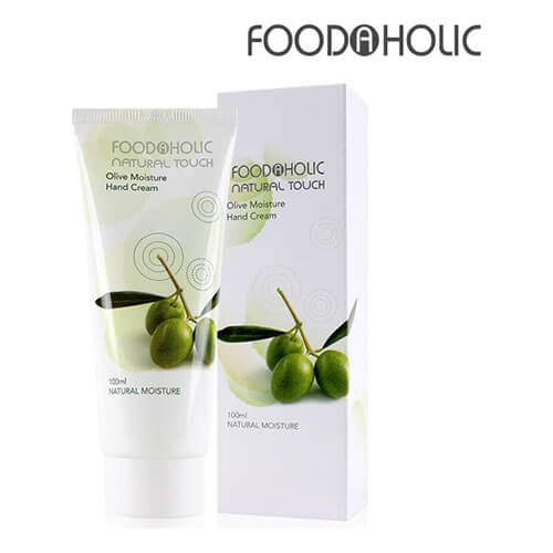 FOODAHOLIC NATURAL TOUCH OLIVE MOISTURE HAND CREAM Увлажняющий крем для рук с экстрактом оливы 100мл