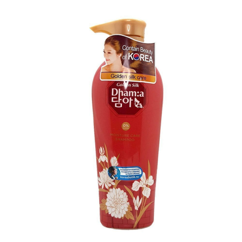 LION Dhama moisture care shampoo Шампунь для волос с цветочным ароматом 400мл