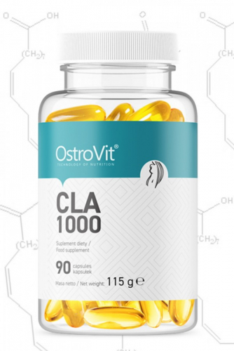 OstroVit CLA 1000 mg 90 kaps - ЛИНОЛЕВАЯ КИСЛОТА