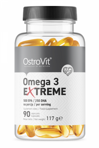 OstroVit Omega 3 Extreme 90 kaps - ОМЕГА