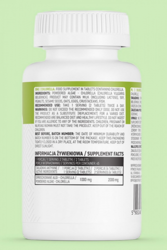 OstroVit Chlorella 90 tab - ХЛОРЕЛЛА