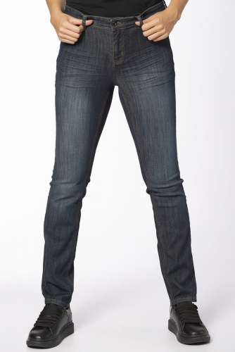 Прямые джинсы тёмно-синего цвета - Zero
