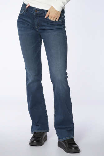 Расклешенные джинсы синего цвета со стрейчем - Lee Cooper