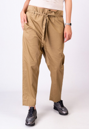 Прямые брюки с завязками - Zara