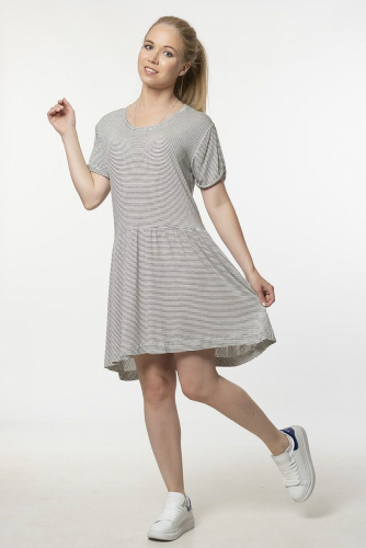 Платье свободного кроя с расклешенной юбкой - Zara