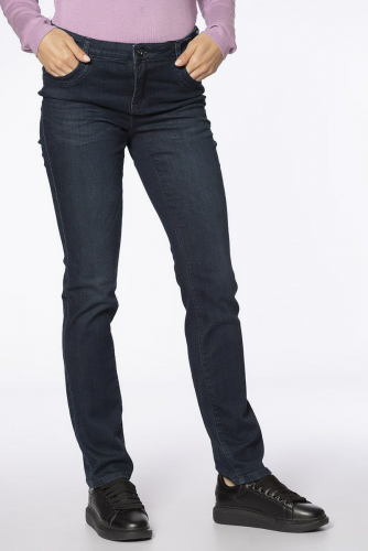 Тёмно-синие джинсы SLIM REGULAR WAIST - Zero