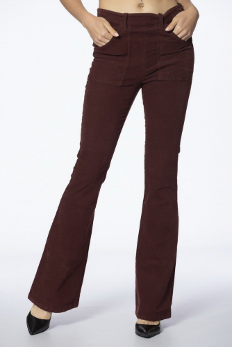 Расклешенные брюки из фактурной ткани - Marc O'Polo