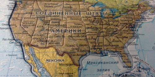 Карта пазл. Северная Америка