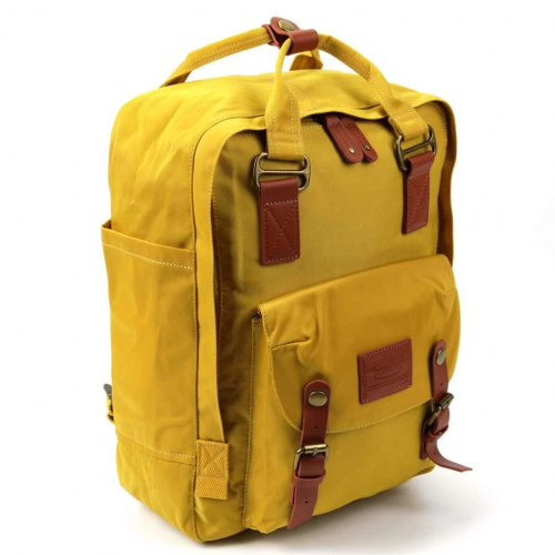 Женский текстильный рюкзак Т001 Желтый