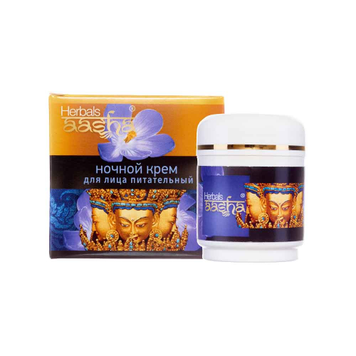 AASHA HERBALS Night Cream Крем Ночной питательный 50мл