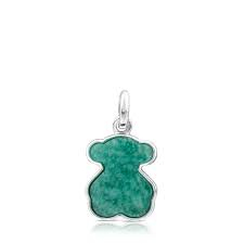 Silver New Color Pendant with Amazonite 1,55см