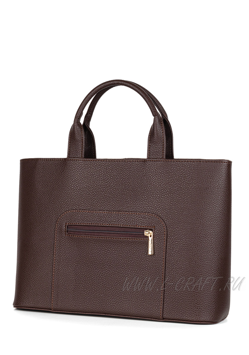 Модель №1244 | кожзам | гладкий | коричневый | Р908-2 | 29987
