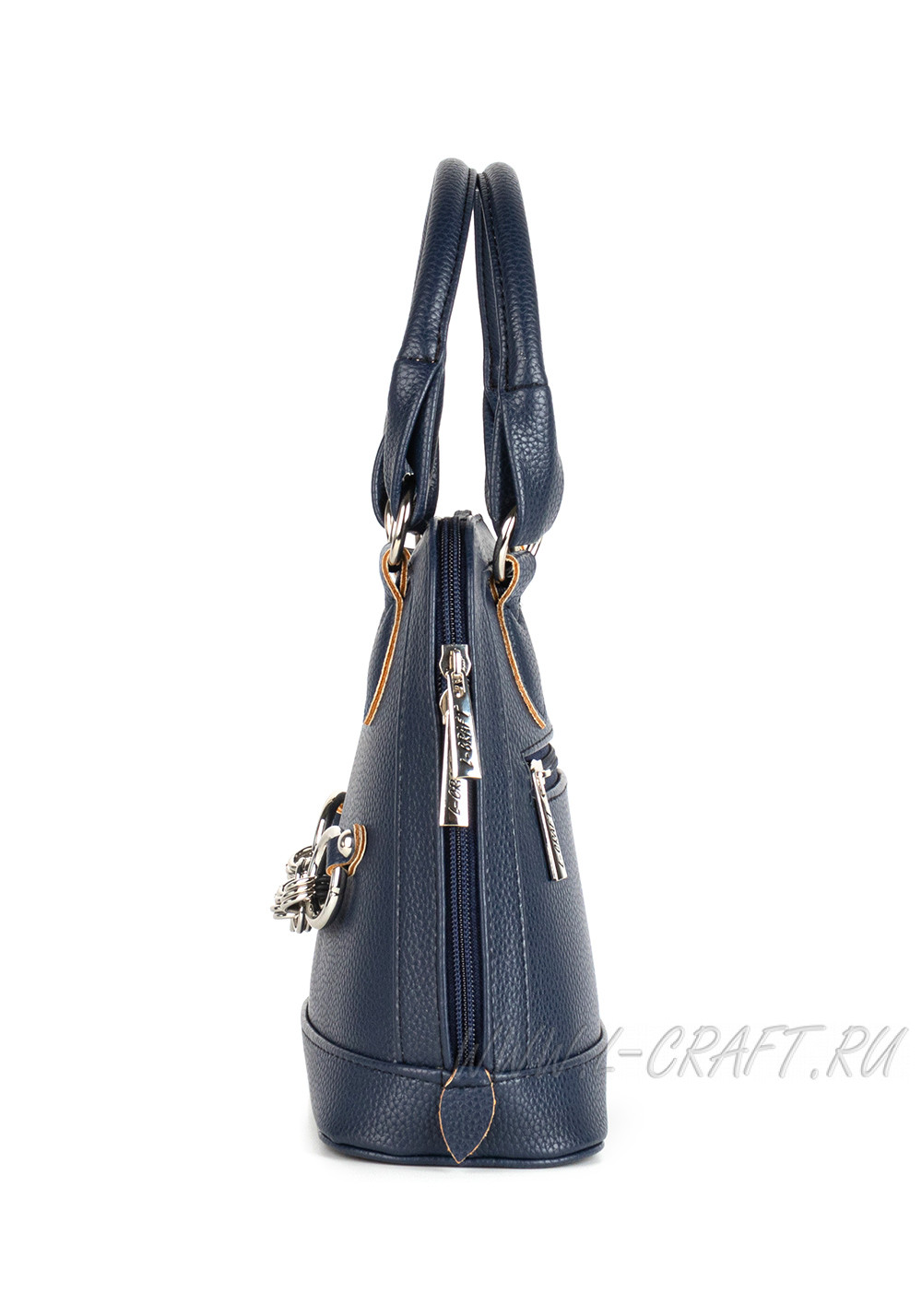 Модель №1481 | кожзам | гладкий | синий | Р820-26 | 30025