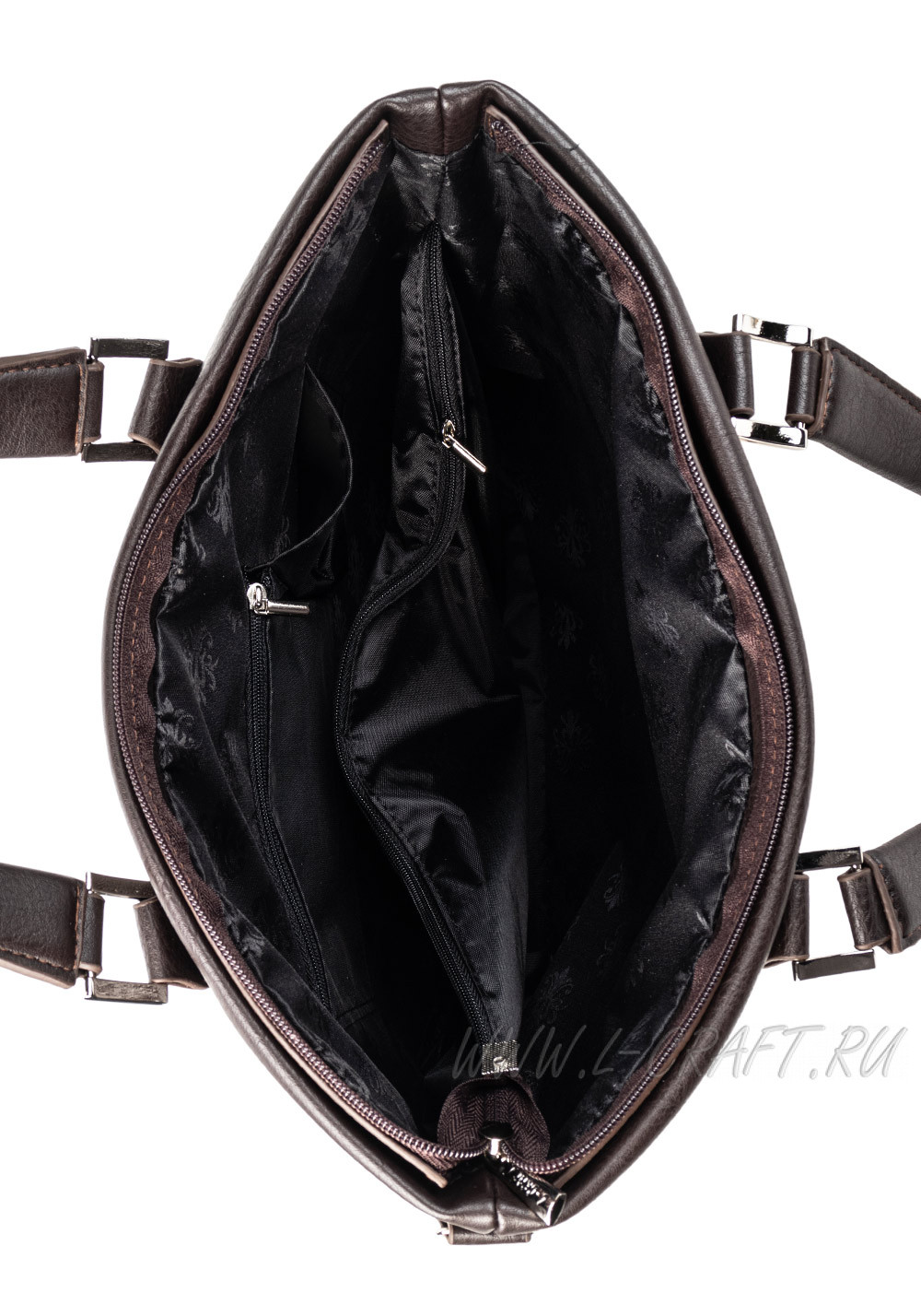 Модель №1385 | кожзам | гладкий | коричневый | Р723-2 | 30096
