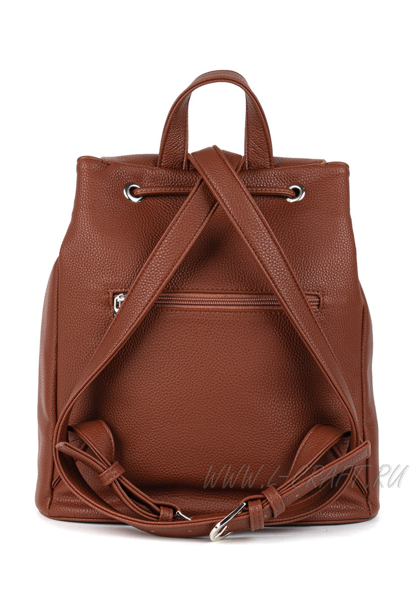 Модель №1314 | кожзам | гладкий | рыжий | Р820-22 | 29400