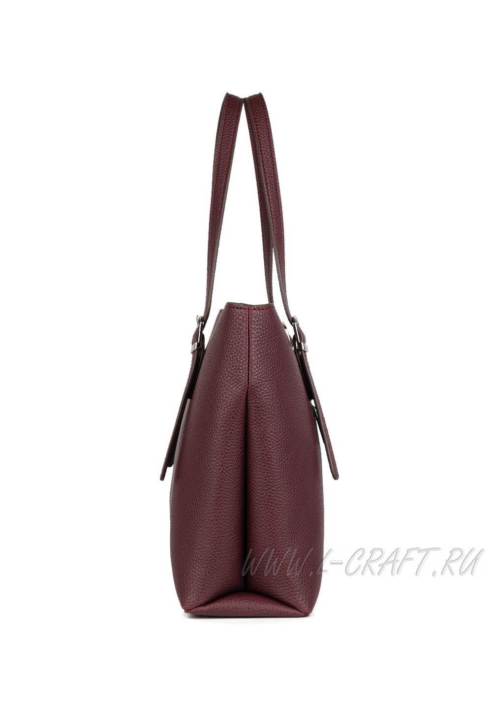 Модель №1477 | кожзам | гладкий | бордовый | Р847-23 | 29984