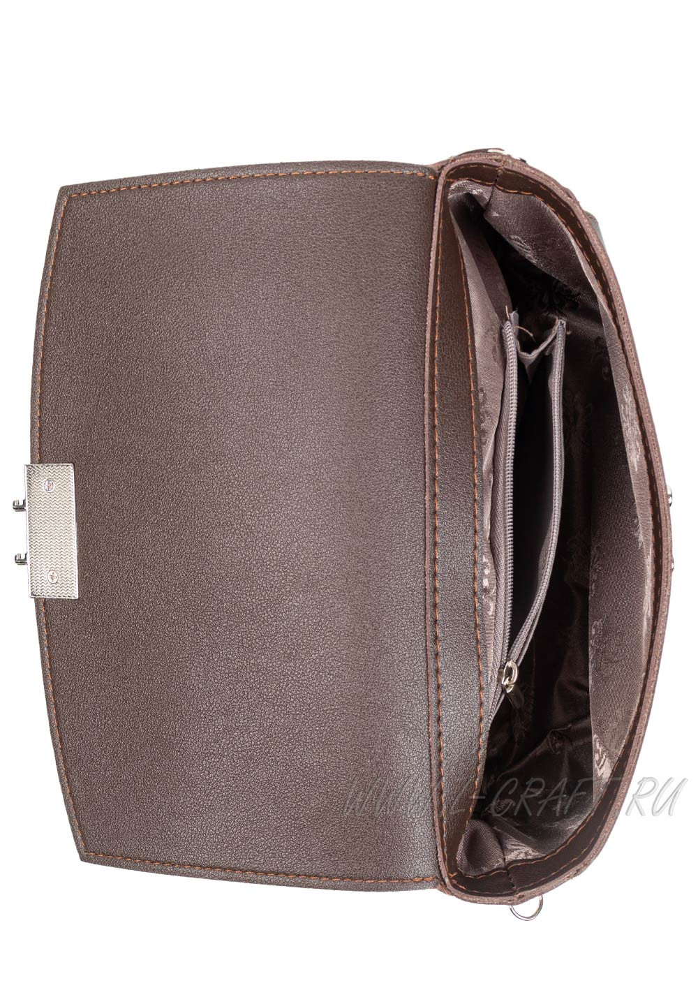 Модель №1465 | кожзам | гладкий | коричневый | Р848-2 | 29791