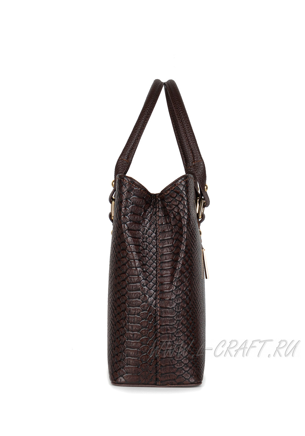Модель №1418 | кожзам | змея | коричневый | Р823-22 | 30161