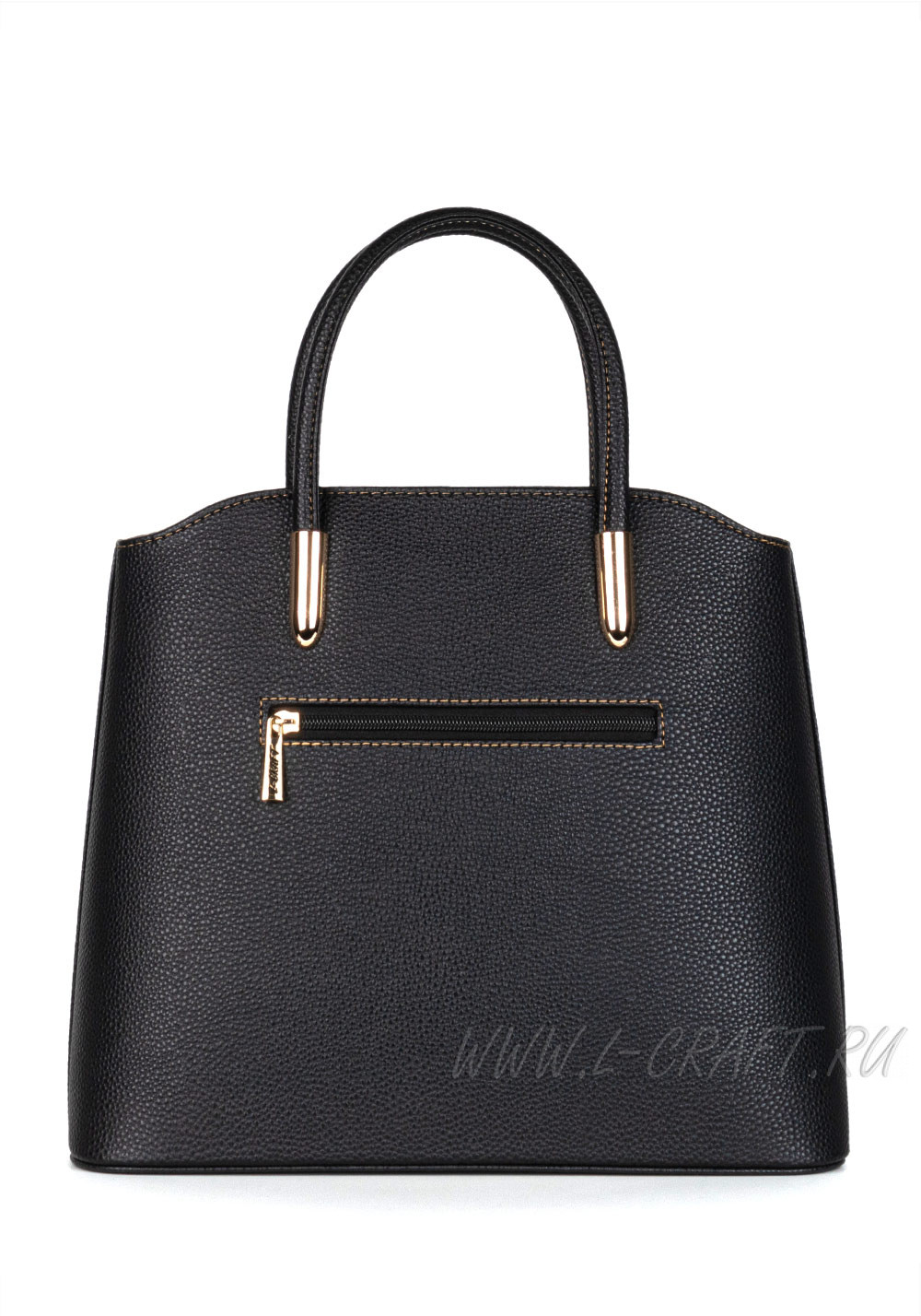 Модель №1305 | кожзам | гладкий | черный | Р908-1 | 29973