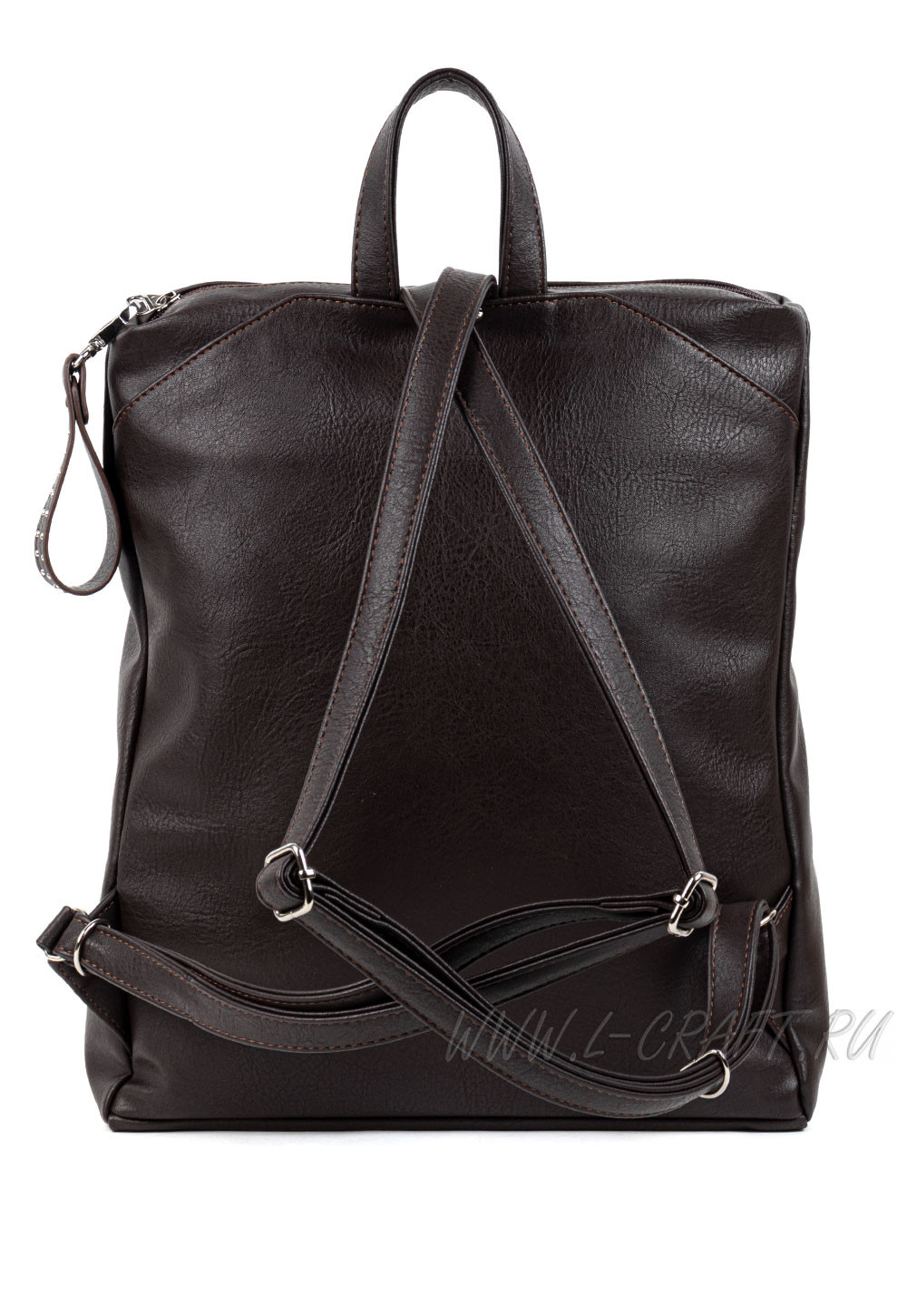 Модель №1415 | кожзам | гладкий | коричневый | Р723-2 | 29555