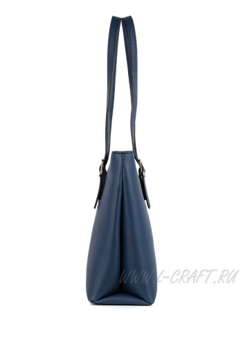 Модель №1477 | кожзам | гладкий | синий | Р847-16 | 29983