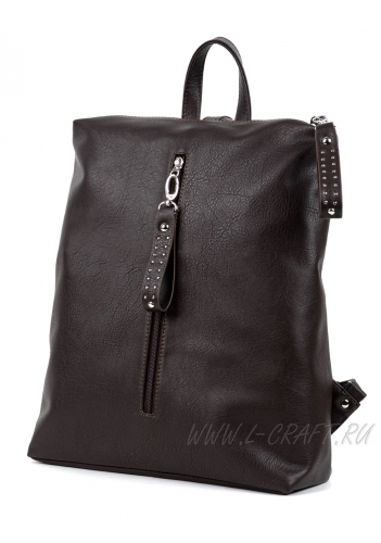 Модель №1415 | кожзам | гладкий | коричневый | Р723-2 | 29555