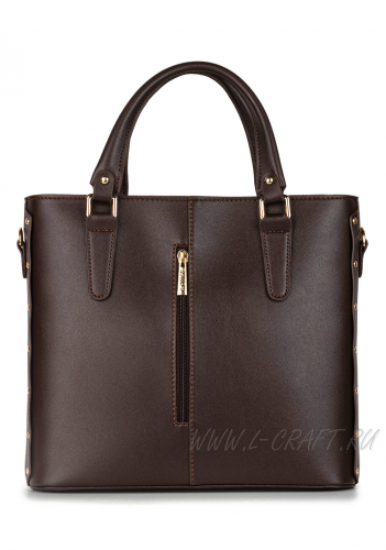 Модель №1455 | кожзам | гладкий | коричневый | Р848-2 | 29788