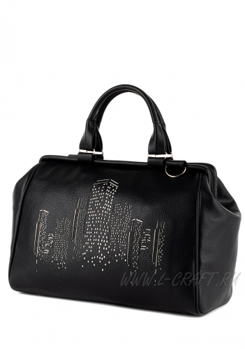Модель №289.1 | кожзам | гладкий | черный | Р820-1 | 23296