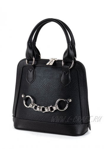 Модель №1481 | кожзам | варан | черный | Р829-1 | 30021