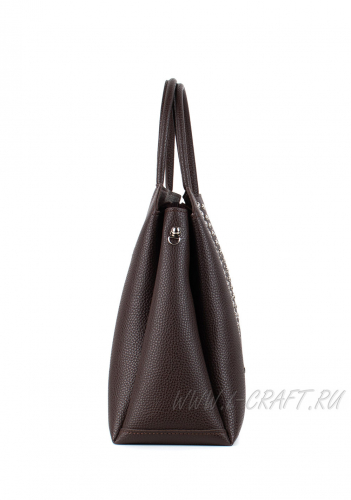 Модель №1451 | кожзам | гладкий | коричневый | Р847-2 | 30009