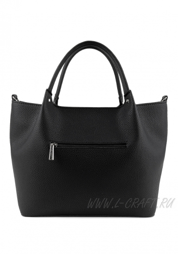 Модель №1428 | кожзам | гладкий | черный | Р847-1 | 26989