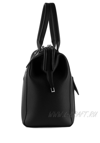 Модель №1459 | кожзам | гладкий | черный | Р847-1 | 28130