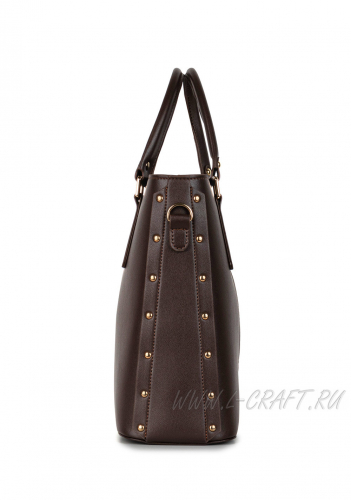 Модель №1455 | кожзам | гладкий | коричневый | Р848-2 | 29788