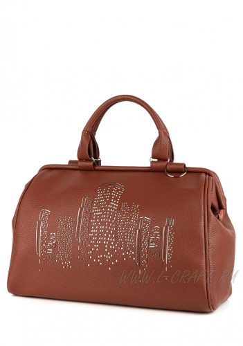 Модель №289.1 | кожзам | гладкий | рыжий | Р820-22 | 29405