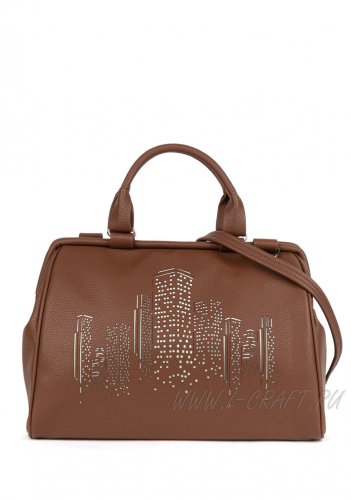 Модель №289.1 | кожзам | гладкий | коричневый | Р820-12 | 29367