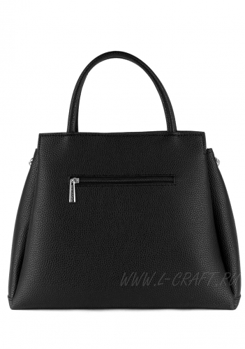 Модель №1451 | кожзам | гладкий | черный | Р847-1 | 27957
