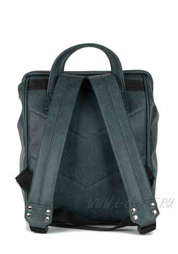 Модель №1381 | кожзам | гладкий | зеленый | Р895-29 | 29104