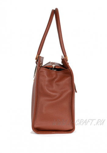 Модель №1436 | кожзам | гладкий | рыжий | Р820-22 | 29497