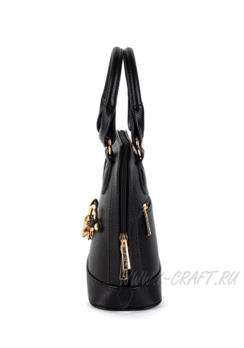 Модель №1481 | кожзам | гладкий | черный | Р820-1 | 30019