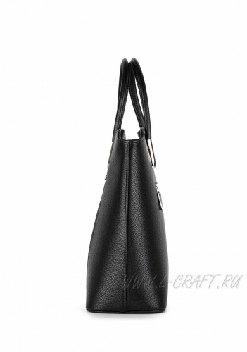 Модель №1305 | кожзам | гладкий | черный | Р831-1 | 30116