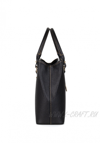 Модель №1418 | кожзам | гладкий | черный | Р908-1 | 29886