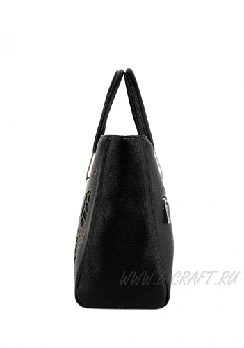 Модель №906.2 | кожзам | гладкий | черный | Р820-1 | 23301