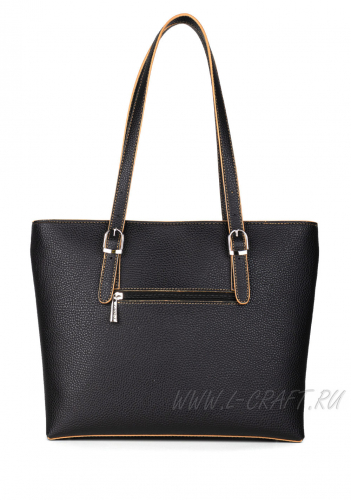 Модель №1477 | кожзам | гладкий | черный | Р847-1 | 29895