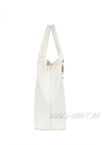 Модель №1418 | кожзам | гладкий | белый | Р884-10 | 29130