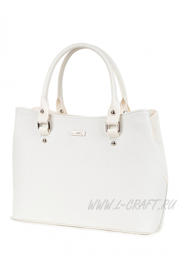 Модель №1418 | кожзам | гладкий | белый | Р884-10 | 29130