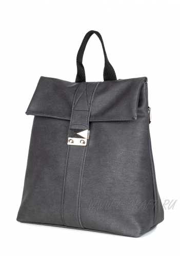 Модель №1462 | кожзам | гладкий | серый | Р894-9 | 29100