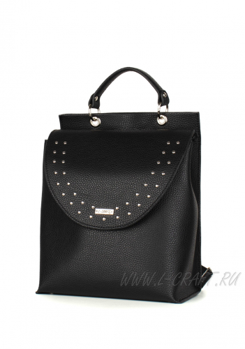 Модель №1483 | кожзам | гладкий | черный | Р847-1 | 30029